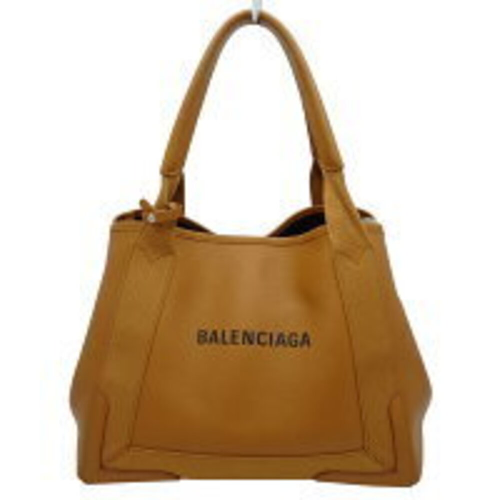 BALENCIAGA Cabas Brown Camel Tan Brown Tote Bag Handbag